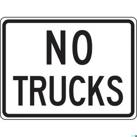Accuform FACILITY TRAFFIC SIGN 18 in  X 24 in FRR043DP